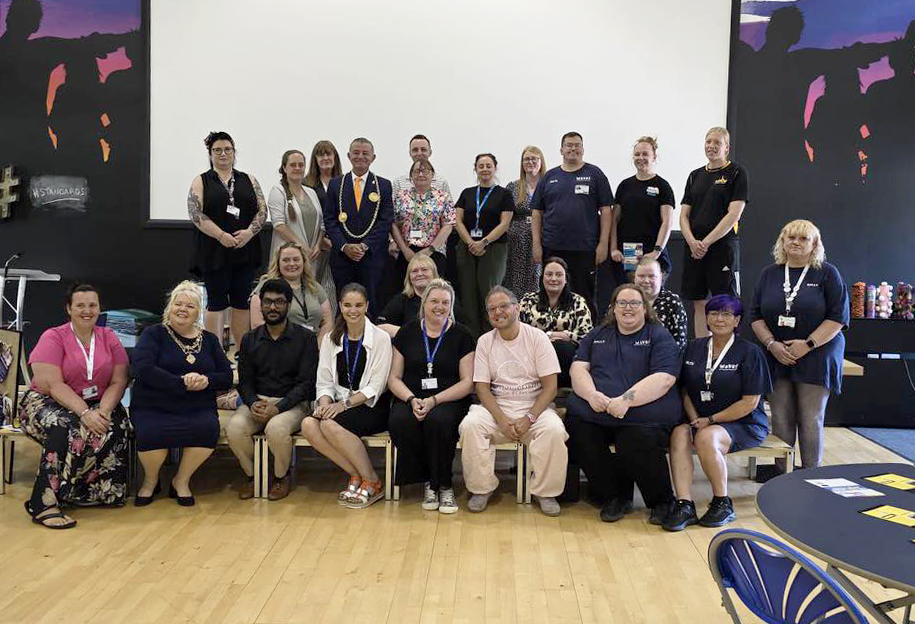 Group photo at the IAS event in SOuth Tyneside 2025